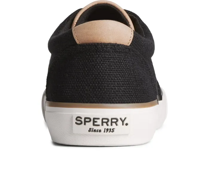 Men SeaCycled Striper II CVO Baja Sneaker Black Sperry Sneakers Men SeaCycled Striper II CVO Baja Sneaker Black Sperry Sneakers