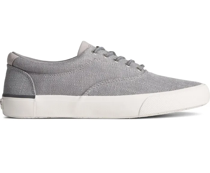 Men SeaCycled Striper II CVO Baja Sneaker Grey Sperry Sneakers