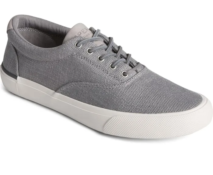 Men SeaCycled Striper II CVO Baja Sneaker Grey Sperry Sneakers Men SeaCycled Striper II CVO Baja Sneaker Grey Sperry Sneakers