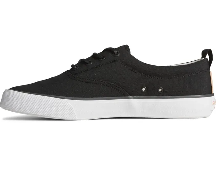 Men SeaCycled Striper II CVO Canvas Sneaker Black Sperry Sneakers Men SeaCycled Striper II CVO Canvas Sneaker Black Sperry Sneakers
