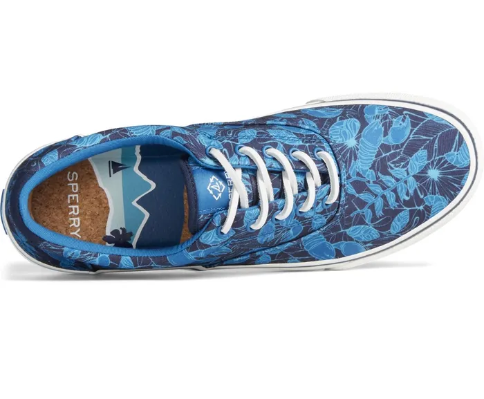Men SeaCycled Striper II CVO Resort Sneaker Blue Sperry Sneakers Men SeaCycled Striper II CVO Resort Sneaker Blue Sperry Sneakers