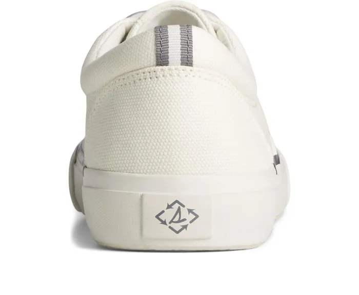 Men SeaCycled Striper II Palm Sneaker Bone White Sperry Sneakers Men SeaCycled Striper II Palm Sneaker Bone White Sperry Sneakers