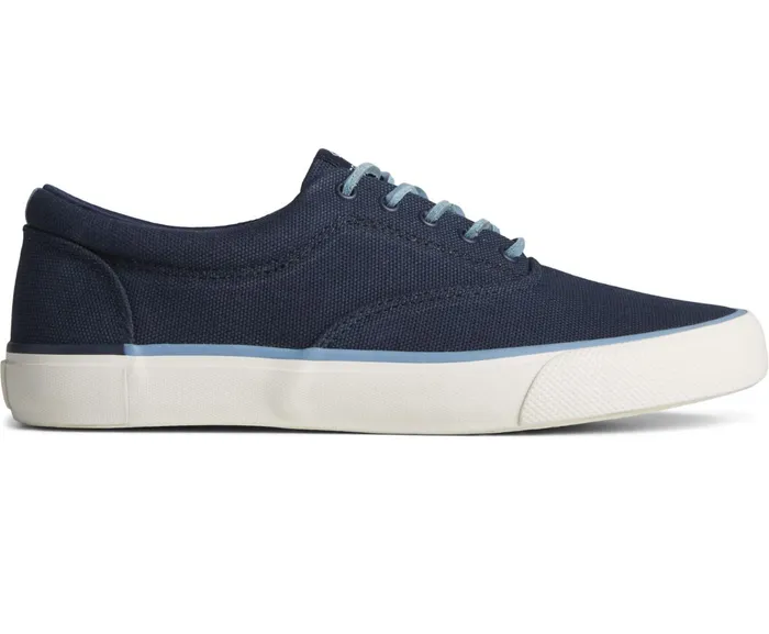 Men SeaCycled Striper II Palm Sneaker Navy Sperry Sneakers