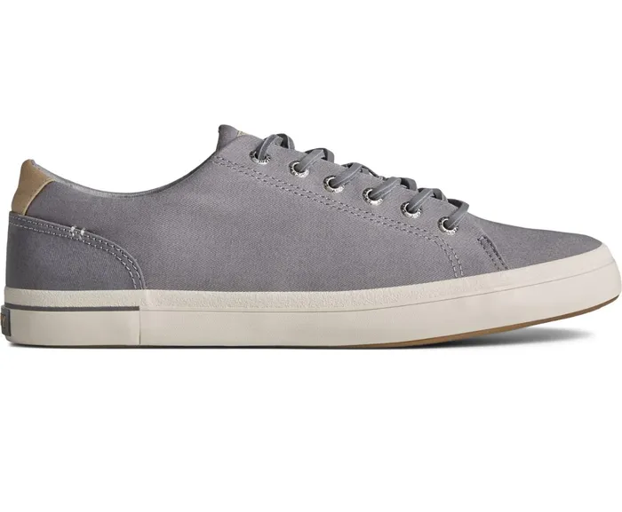 Men SeaCycled Striper II Textile Sneaker Grey Sperry Sneakers