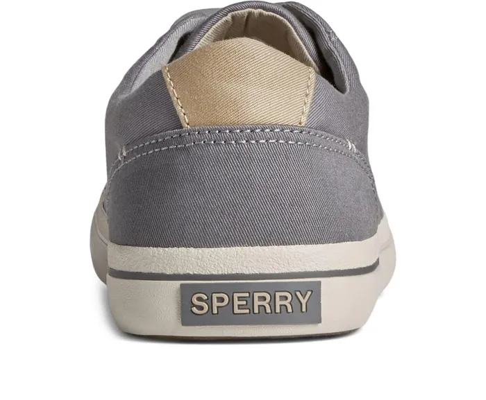 Men SeaCycled Striper II Textile Sneaker Grey Sperry Sneakers Men SeaCycled Striper II Textile Sneaker Grey Sperry Sneakers
