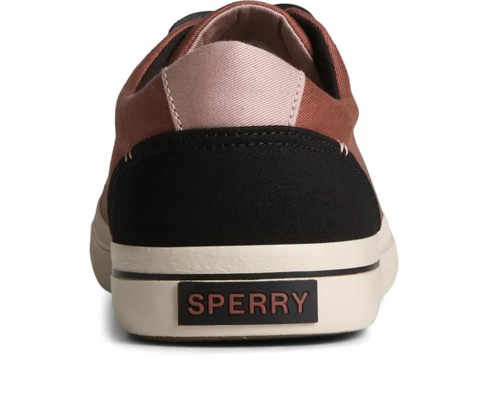 Men SeaCycled Striper II Textile Sneaker Rust Sperry Sneakers Men SeaCycled Striper II Textile Sneaker Rust Sperry Sneakers