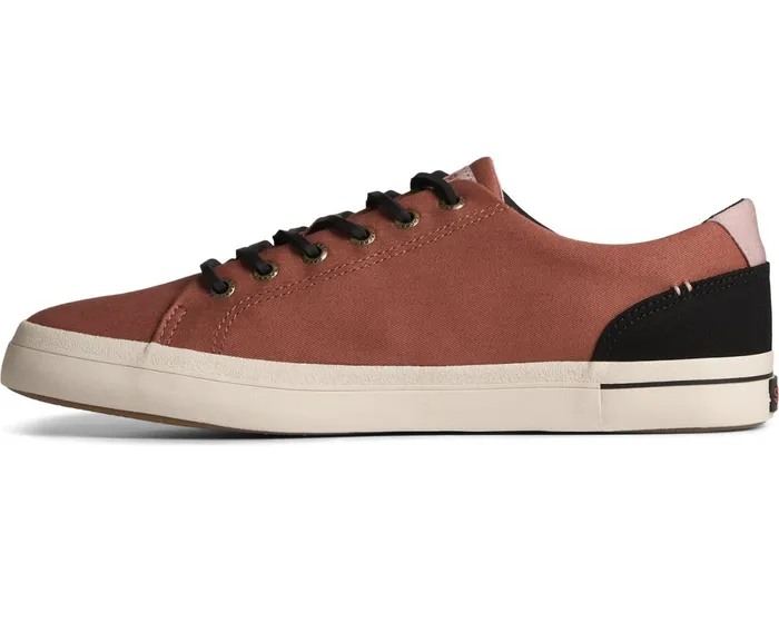 Men SeaCycled Striper II Textile Sneaker Rust Sperry Sneakers Men SeaCycled Striper II Textile Sneaker Rust Sperry Sneakers