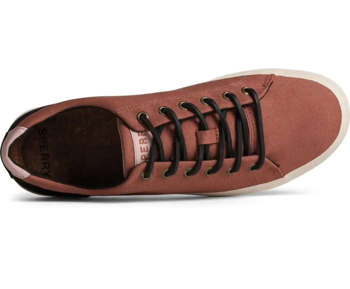 Men SeaCycled Striper II Textile Sneaker Rust Sperry Sneakers Men SeaCycled Striper II Textile Sneaker Rust Sperry Sneakers