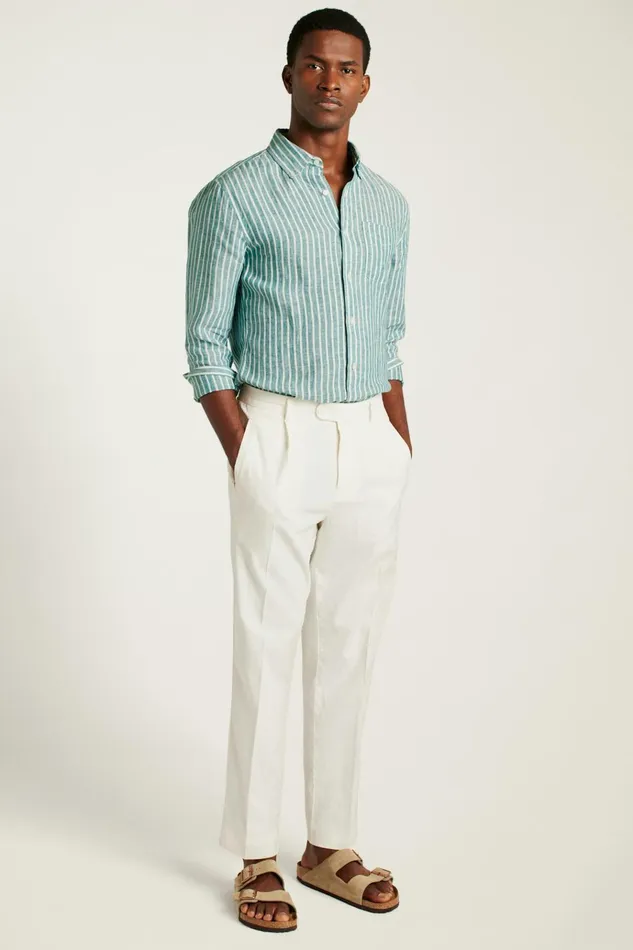 Men Seasonal Pants Bonobos Coastal Linen Pant Coconut Milk
