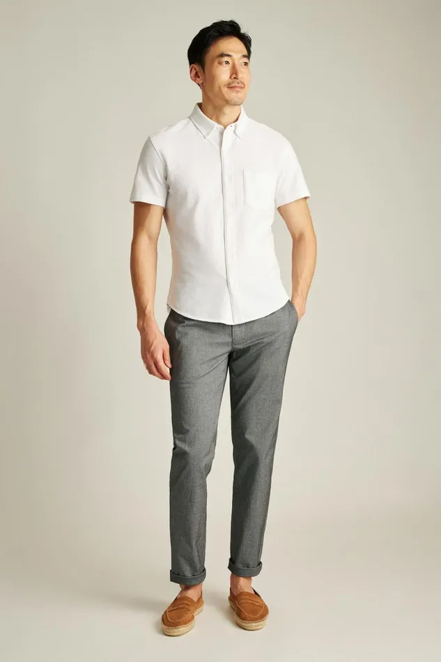 Men Seasonal Pants Bonobos Lightweight Chino Charcoal