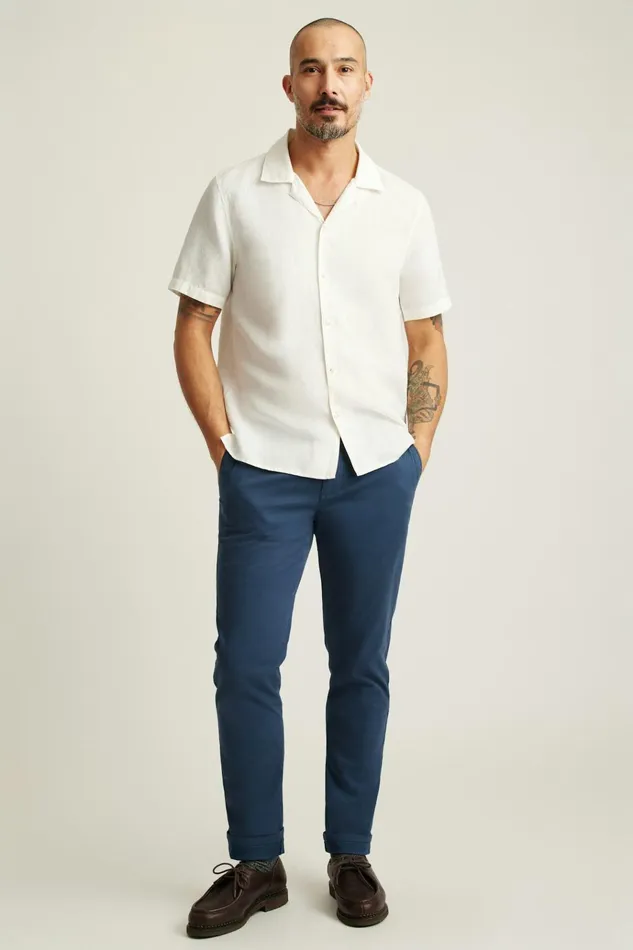 Men Seasonal Pants Bonobos Lightweight Chino Sargasso Sea Blue