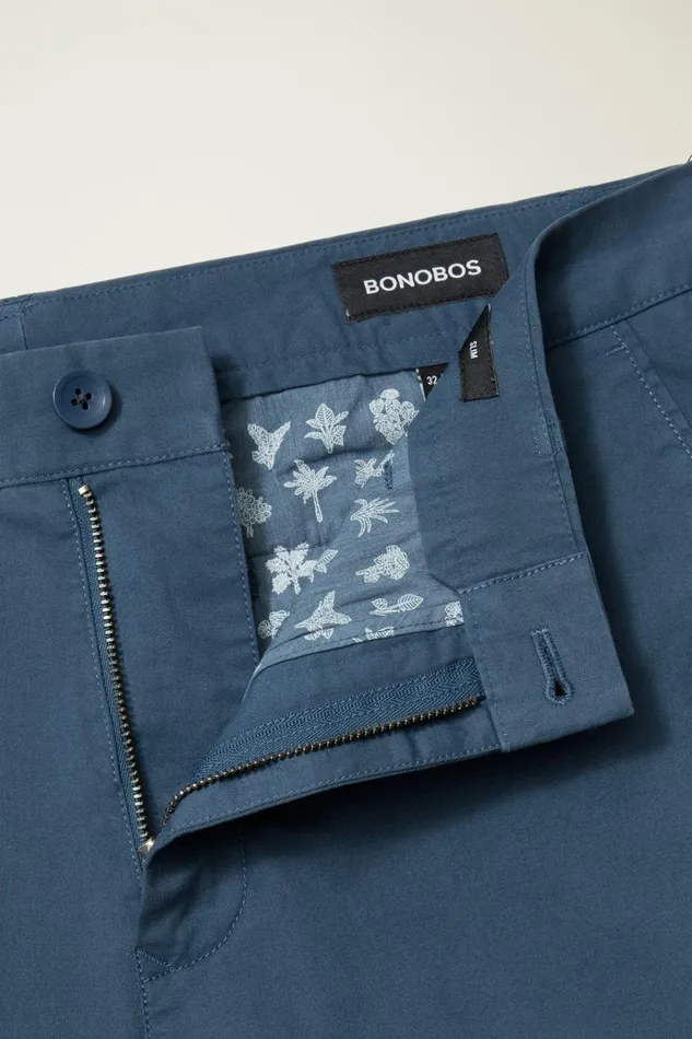 Men Seasonal Pants Bonobos Lightweight Chino Sargasso Sea Blue