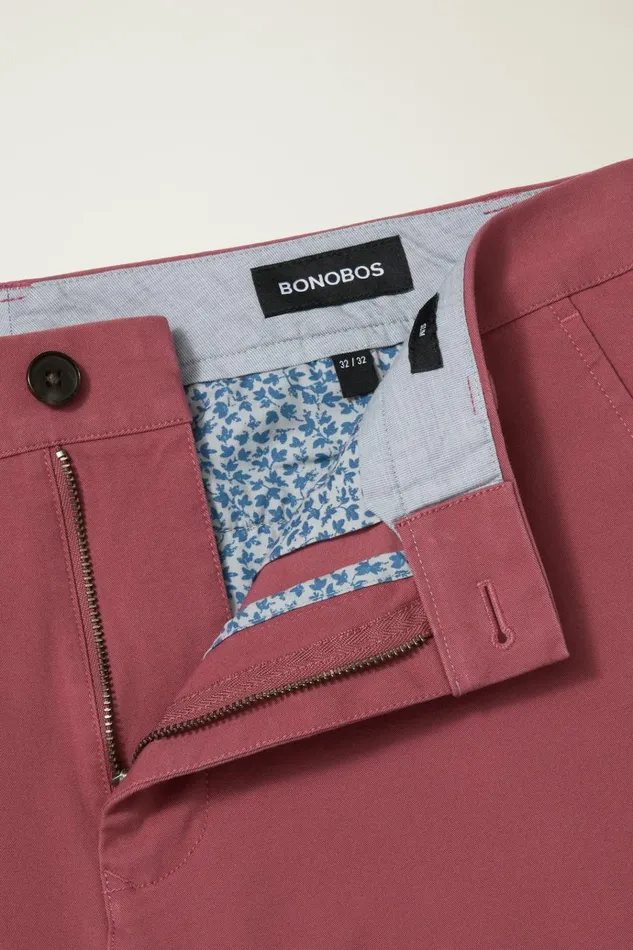 Men Seasonal Pants Bonobos The Chino 20 Rose