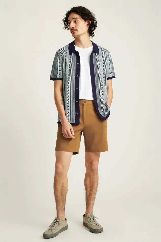 Men Seasonal Sweaters Bonobos Hudson Cabana Sweater Polo Royal Blue Cotton Stripe Men Seasonal Sweaters Bonobos Hudson Cabana Sweater Polo Royal Blue Cotton Stripe