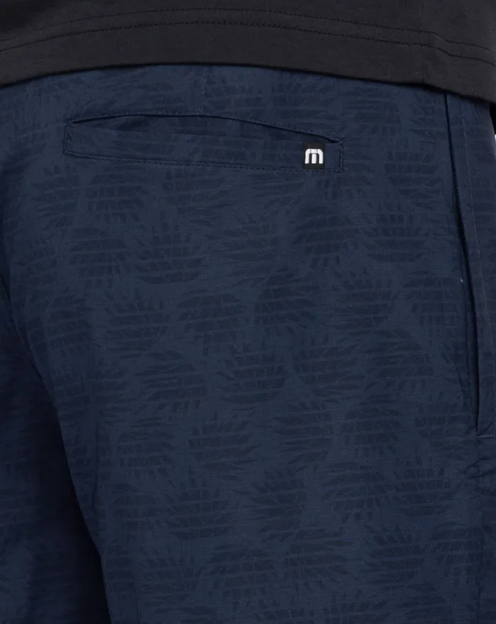 Men Shorts TravisMathew BOAT SNACKS SHORT Heather Blue Nights