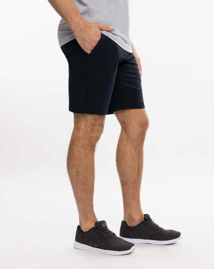 Men Shorts TravisMathew CLOUD SHORT 20 Black