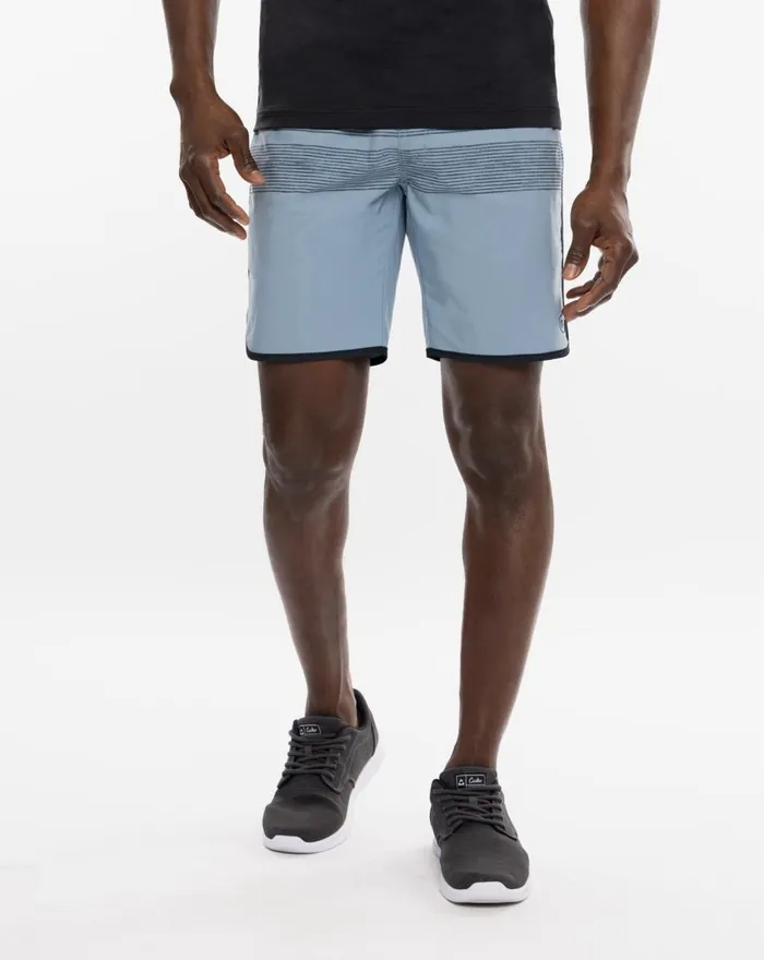 Men Shorts TravisMathew EASY GOING ACTIVE SHORT Faded Denim
