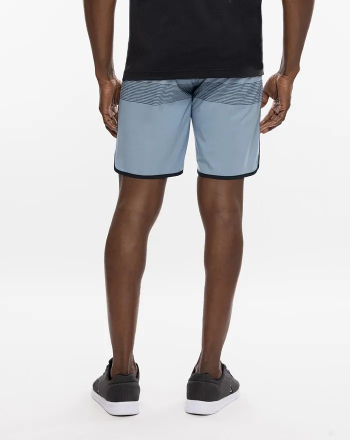 Men Shorts TravisMathew EASY GOING ACTIVE SHORT Faded Denim