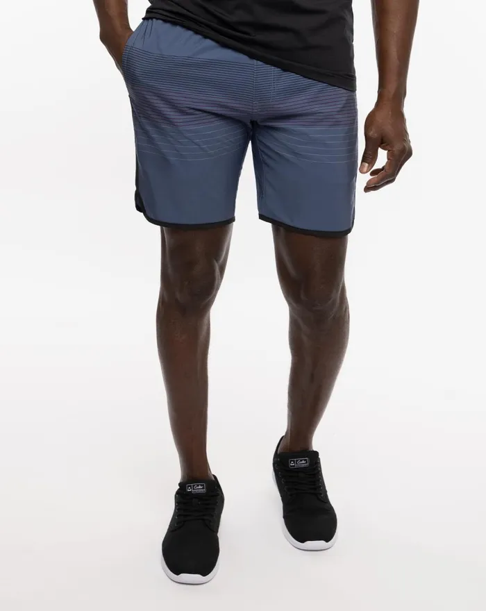 Men Shorts TravisMathew GO TIME 20 ACTIVE SHORT Vintage Indigo