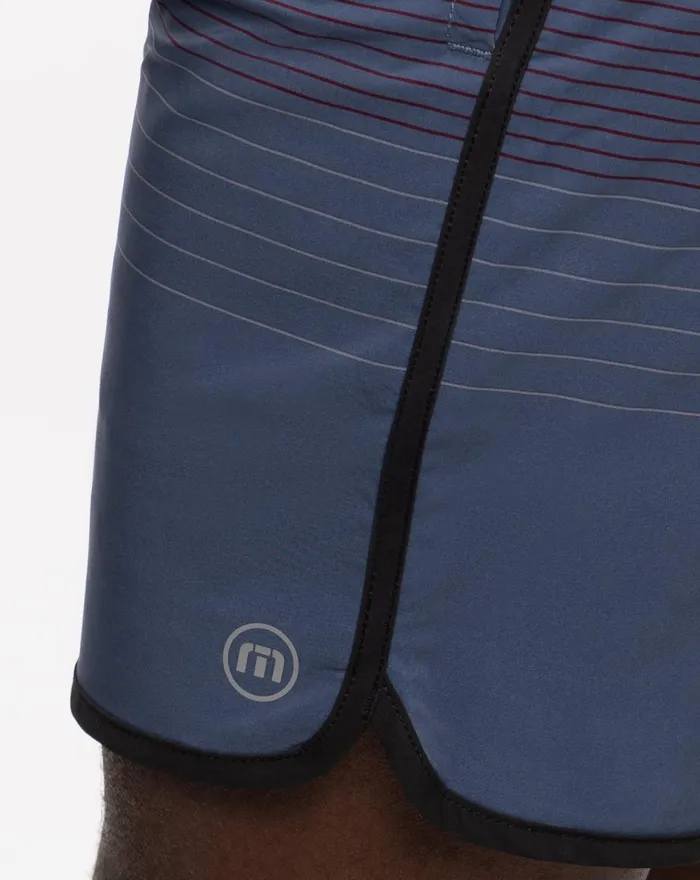 Men Shorts TravisMathew GO TIME 20 ACTIVE SHORT Vintage Indigo