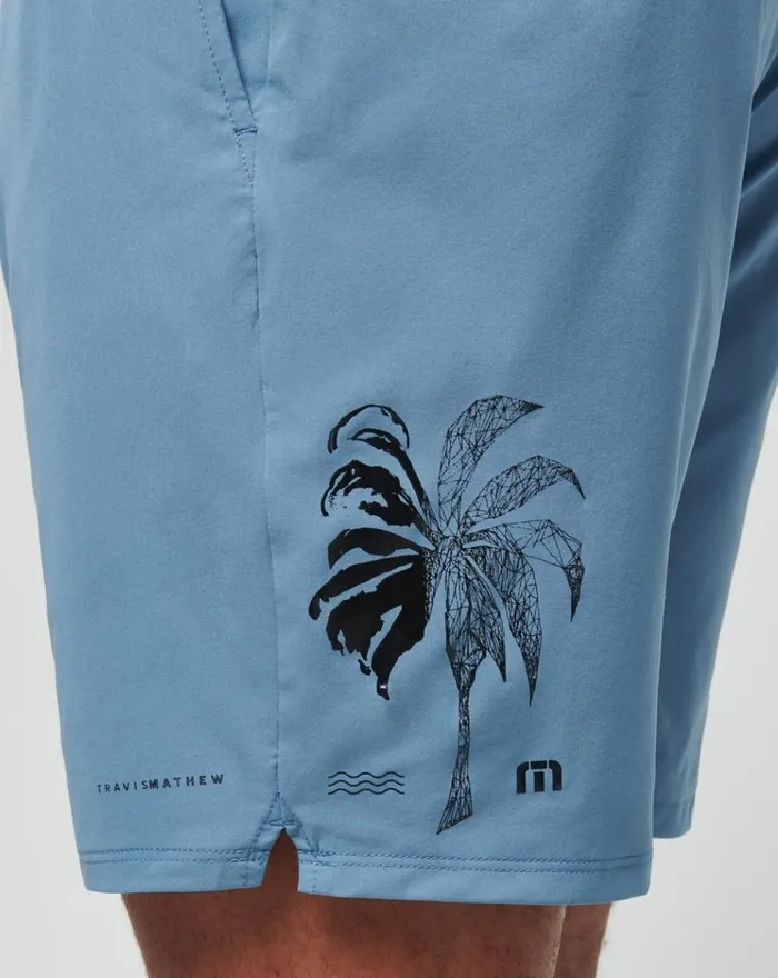 Men Shorts TravisMathew HEATER EWAIST SHORT Coronet