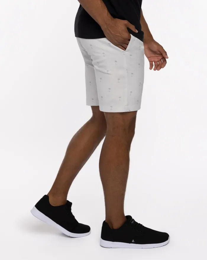 Men Shorts TravisMathew RESORT TO THIS SHORT Heather Microchip