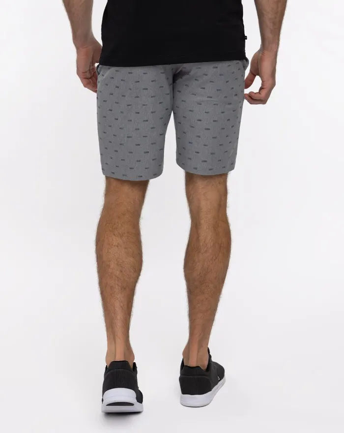 Men Shorts TravisMathew SOUTHERN BORDER SHORT Heather Quiet Shade