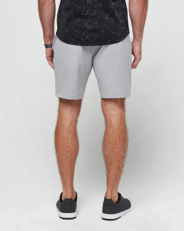 Men Shorts TravisMathew TECH CHINO SHORT Heather Sleet