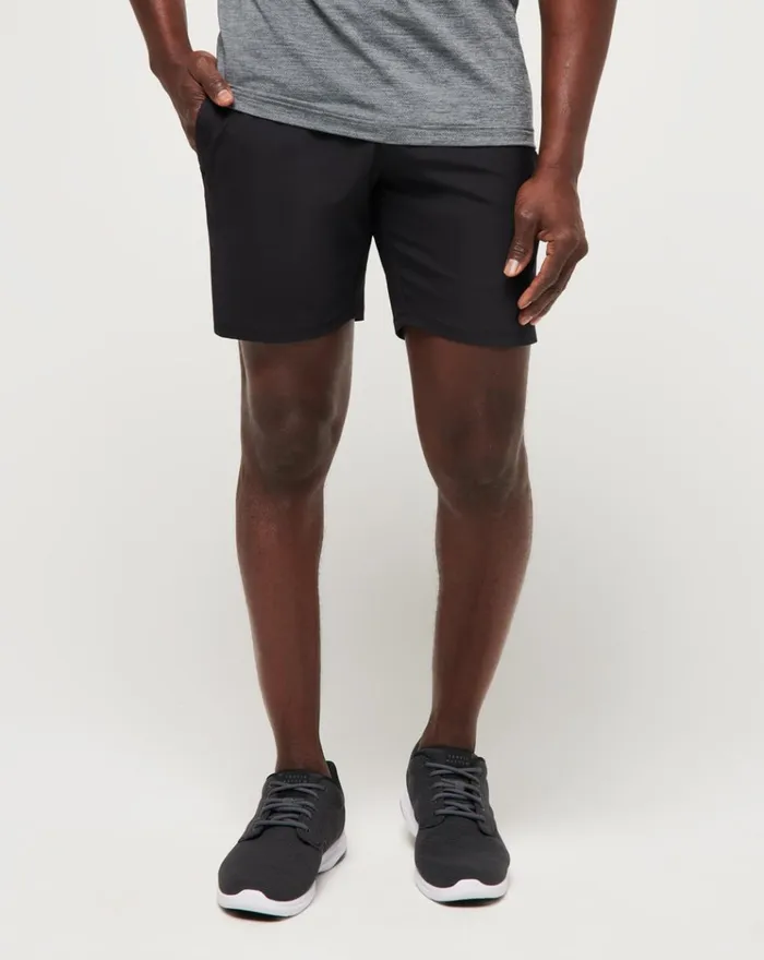Men Shorts TravisMathew WANDERLUST EWAIST SHORT Black