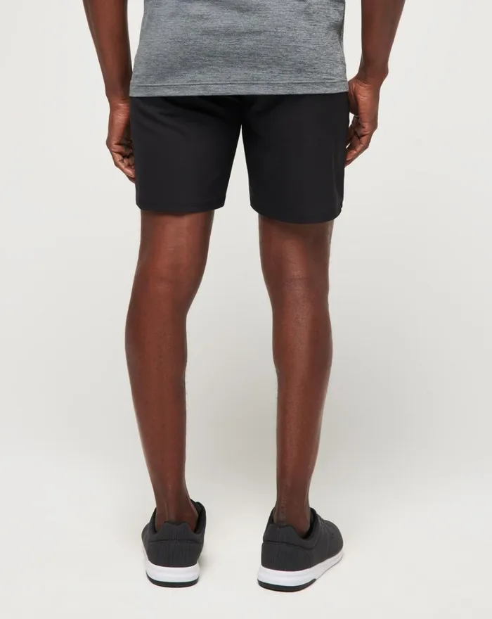 Men Shorts TravisMathew WANDERLUST EWAIST SHORT Black