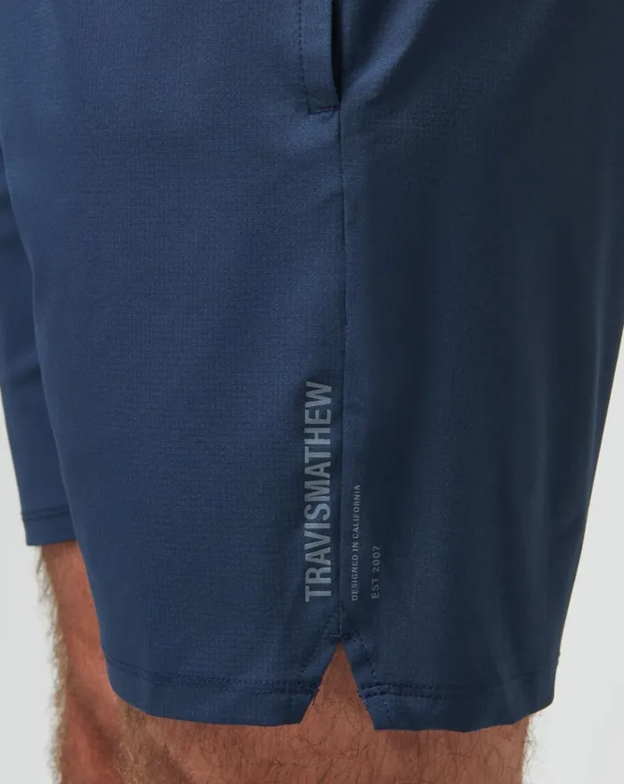 Men Shorts TravisMathew WANDERLUST EWAIST SHORT Mood Indigo