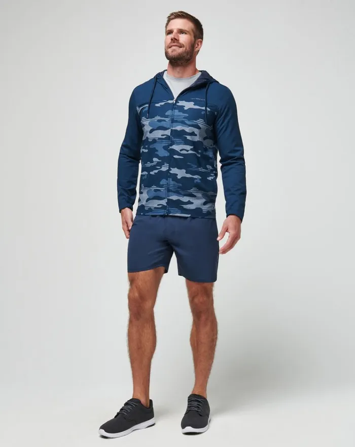 Men Shorts TravisMathew WANDERLUST EWAIST SHORT Mood Indigo