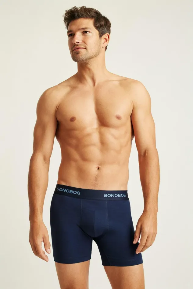 Men Socks and Underwear Bonobos Supersoft Underwear Dark Navy