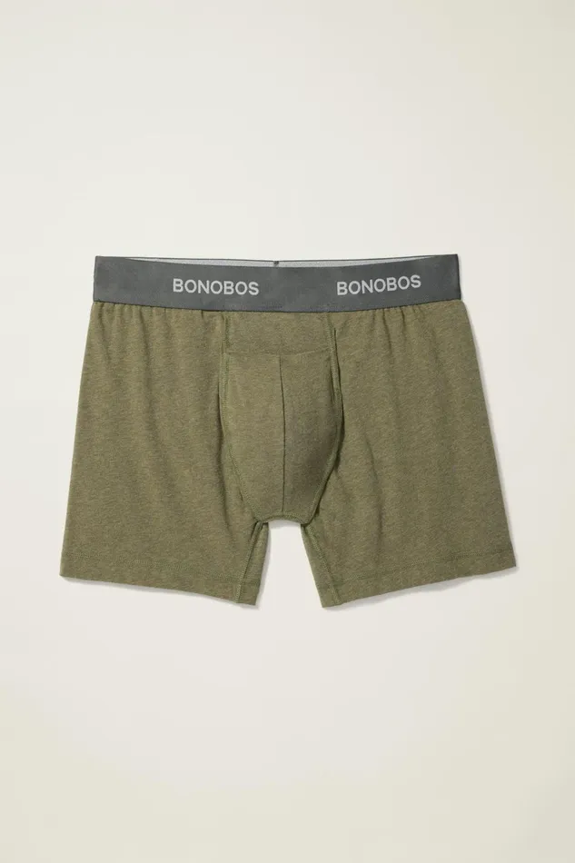Men Socks and Underwear Bonobos Supersoft Underwear Heather Olive