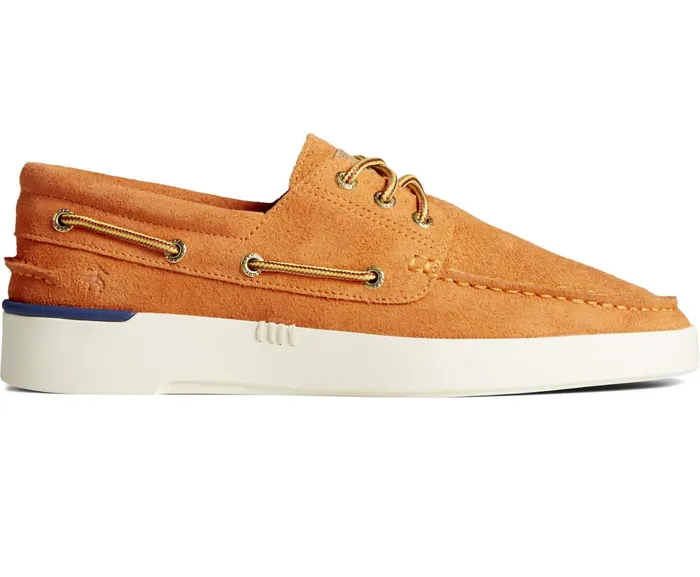 Men Sperry X Brooks Brothers Authentic Original 3Eye Cup Boat Shoe Orange Sperry Boat Shoes Men Sperry X Brooks Brothers Authentic Original 3Eye Cup Boat Shoe Orange Sperry Boat Shoes