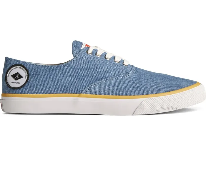 Men Sperry X JAWS Cloud CVO Hooper Sneaker Denim Sperry Sneakers