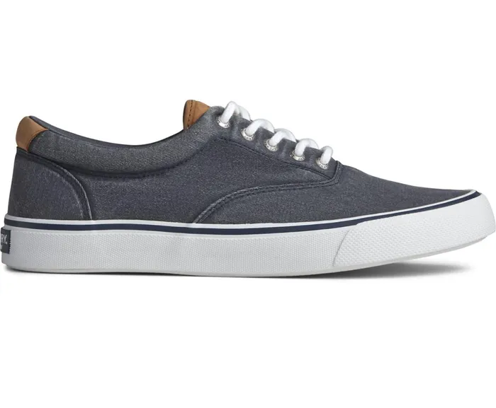 Men Striper II CVO Sneaker Salt Washed Navy Sperry Sneakers