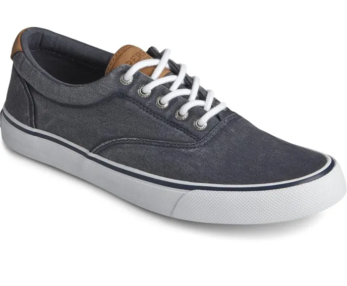 Men Striper II CVO Sneaker Salt Washed Navy Sperry Sneakers Men Striper II CVO Sneaker Salt Washed Navy Sperry Sneakers