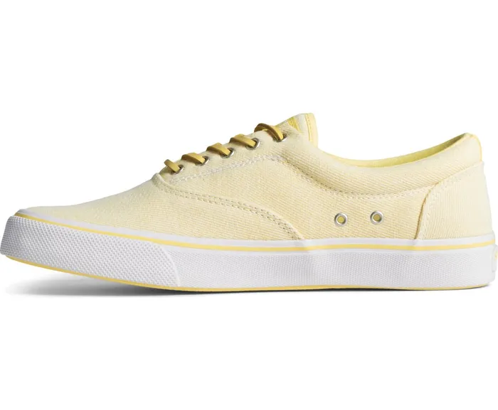 Men Striper II CVO Washed Twill Sneaker Yellow Sperry Sneakers Men Striper II CVO Washed Twill Sneaker Yellow Sperry Sneakers
