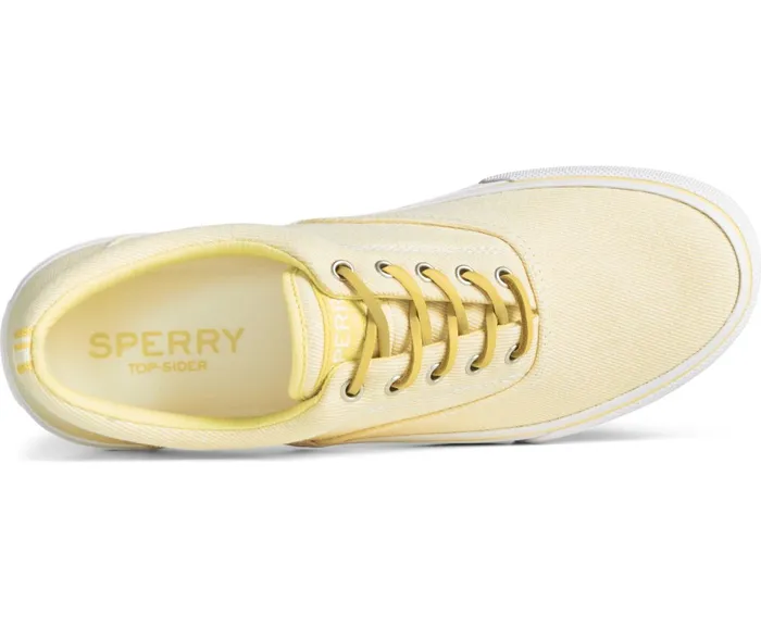 Men Striper II CVO Washed Twill Sneaker Yellow Sperry Sneakers Men Striper II CVO Washed Twill Sneaker Yellow Sperry Sneakers
