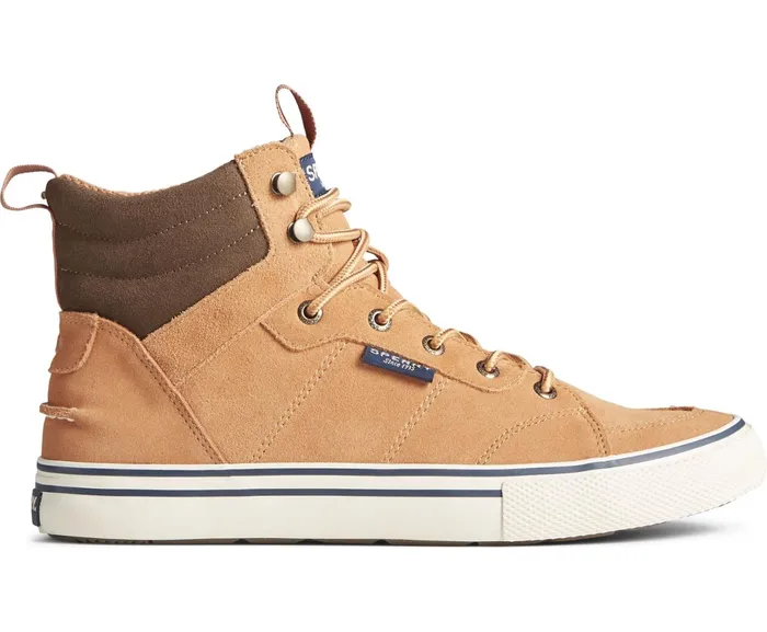 Men Striper Storm Hiker Waterproof Sneaker Boot Tan Sperry Boots