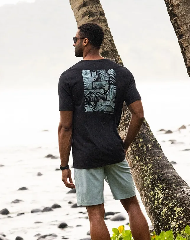 Men Tees TravisMathew ANCIENT ROYALS TEE Black Men Tees TravisMathew ANCIENT ROYALS TEE Black