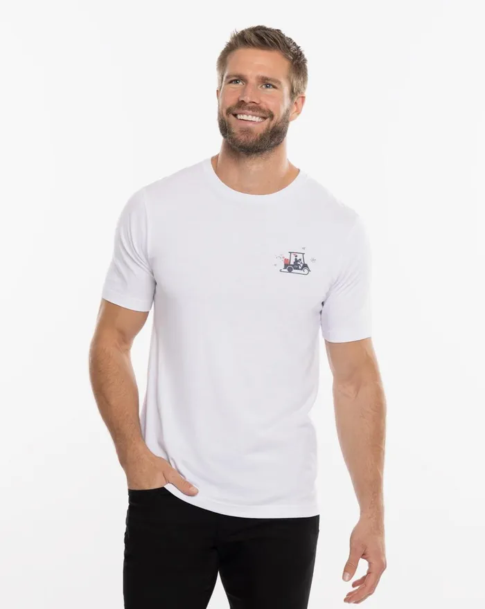 Men Tees TravisMathew DANISHER TEE White