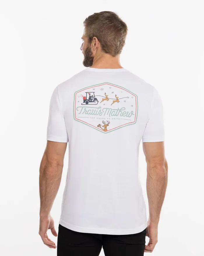 Men Tees TravisMathew DANISHER TEE White