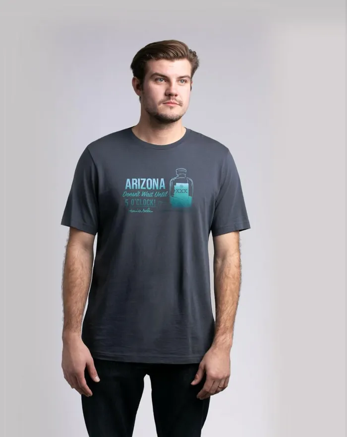 Men Tees TravisMathew DEVILS PORCH TEE Blue Nights