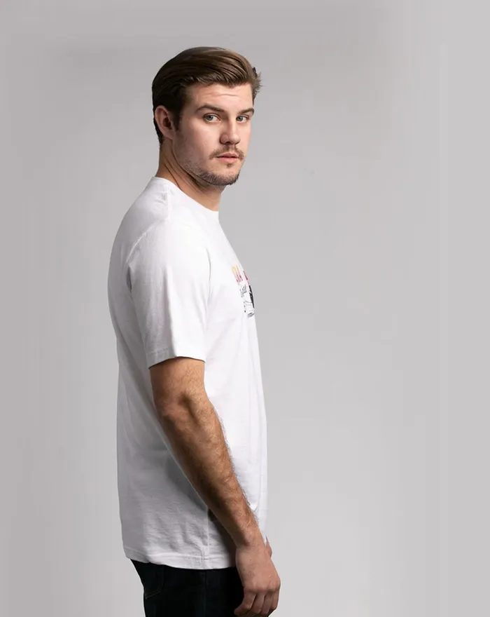 Men Tees TravisMathew DEVILS PORCH TEE White