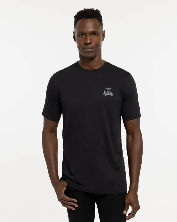 Men Tees TravisMathew FALLTEE TEE Black
