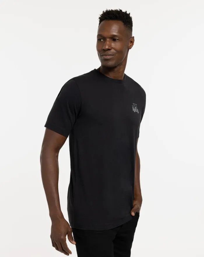 Men Tees TravisMathew FALLTEE TEE Black Men Tees TravisMathew FALLTEE TEE Black