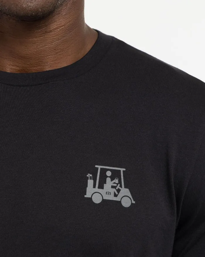 Men Tees TravisMathew FALLTEE TEE Black Men Tees TravisMathew FALLTEE TEE Black
