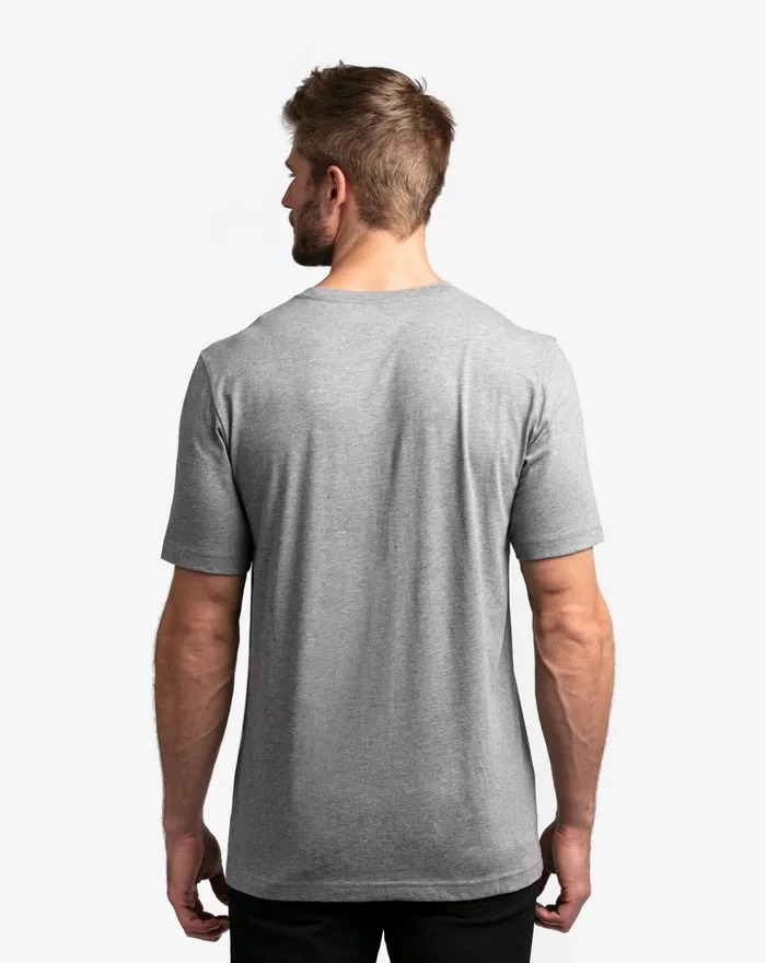 Men Tees TravisMathew JUICY LUCY TEE Heather Grey